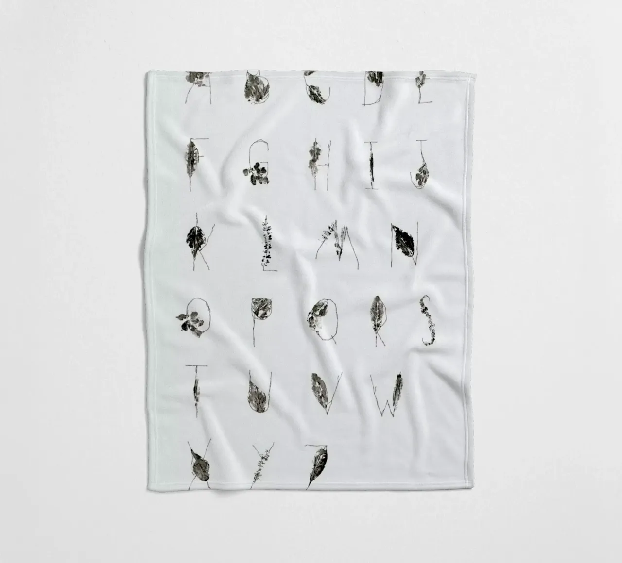 ABC Fleecedecke von Marina Guiu