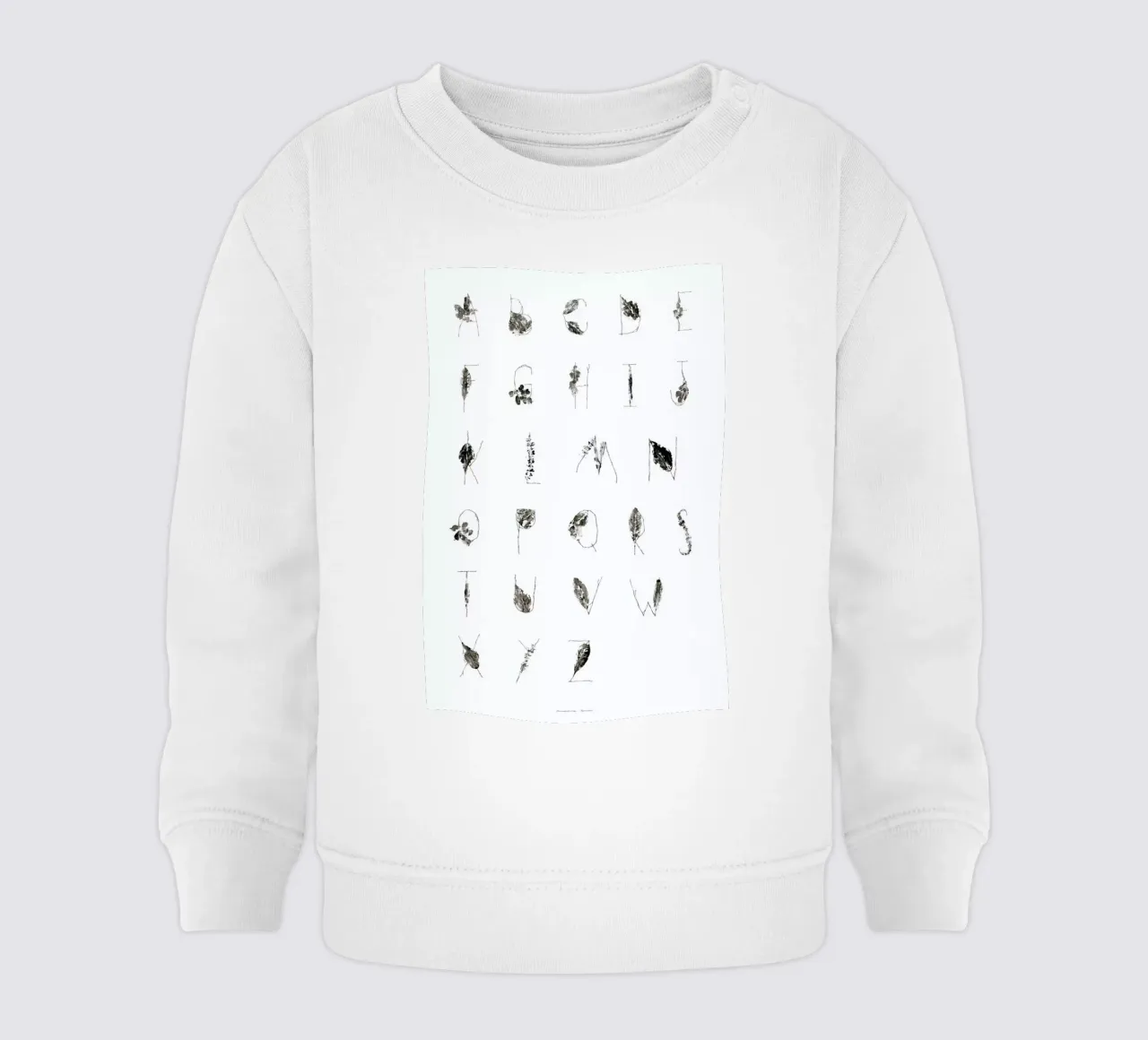 ABC felpa neonato da Marina Guiu