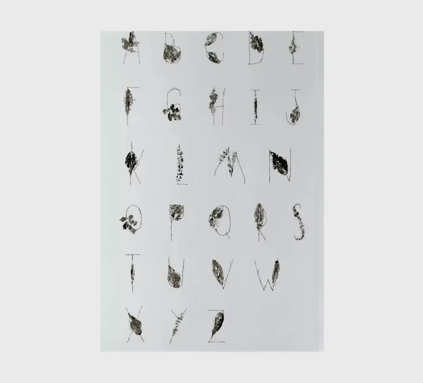 ABC notebook by Marina Guiu