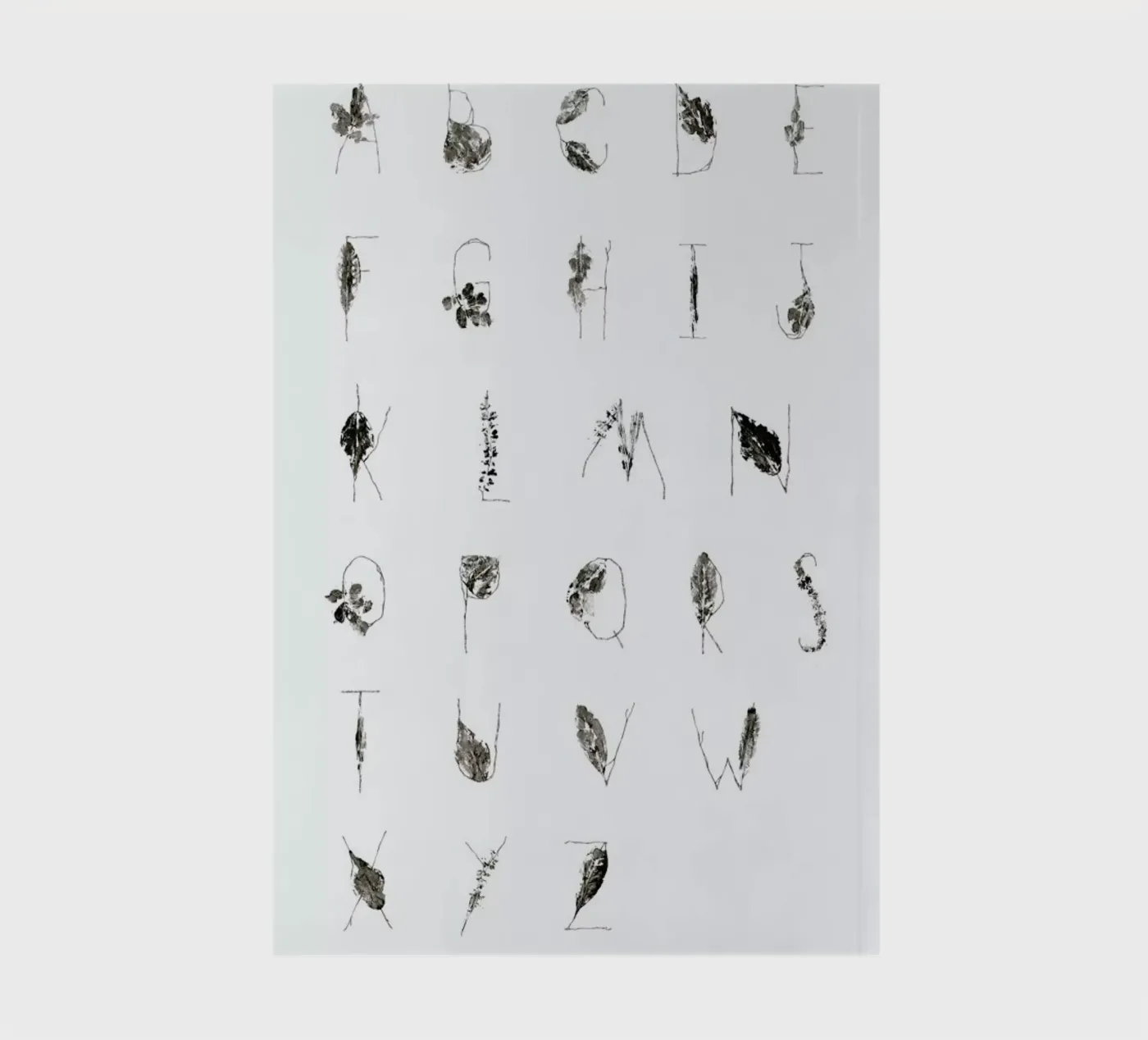 ABC notebook by Marina Guiu