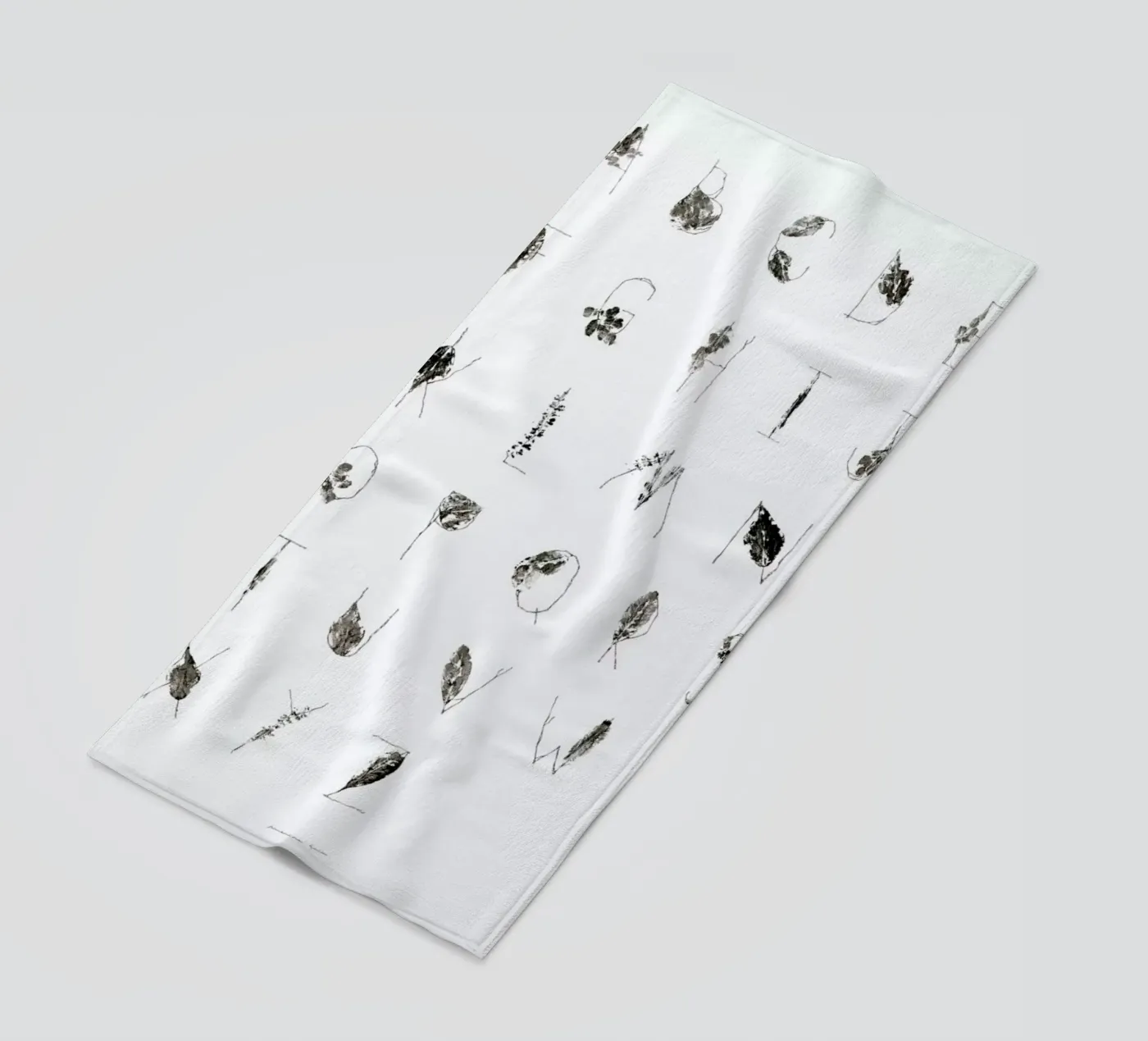 ABC strandhanddoek van Marina Guiu