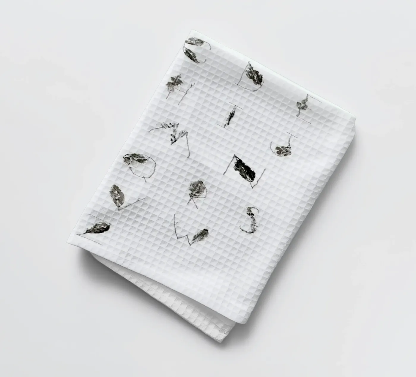 ABC Geschirrtuch von Marina Guiu