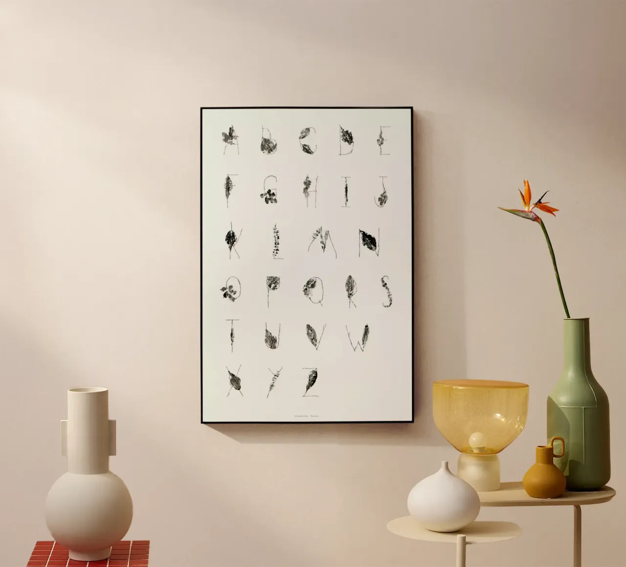 ABC plexiglass da Marina Guiu