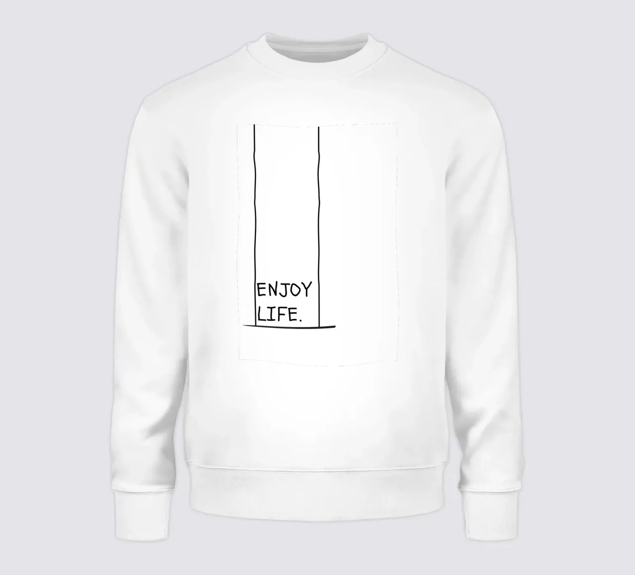 Enjoy Life. felpa da NORDLICHT DESIGNS