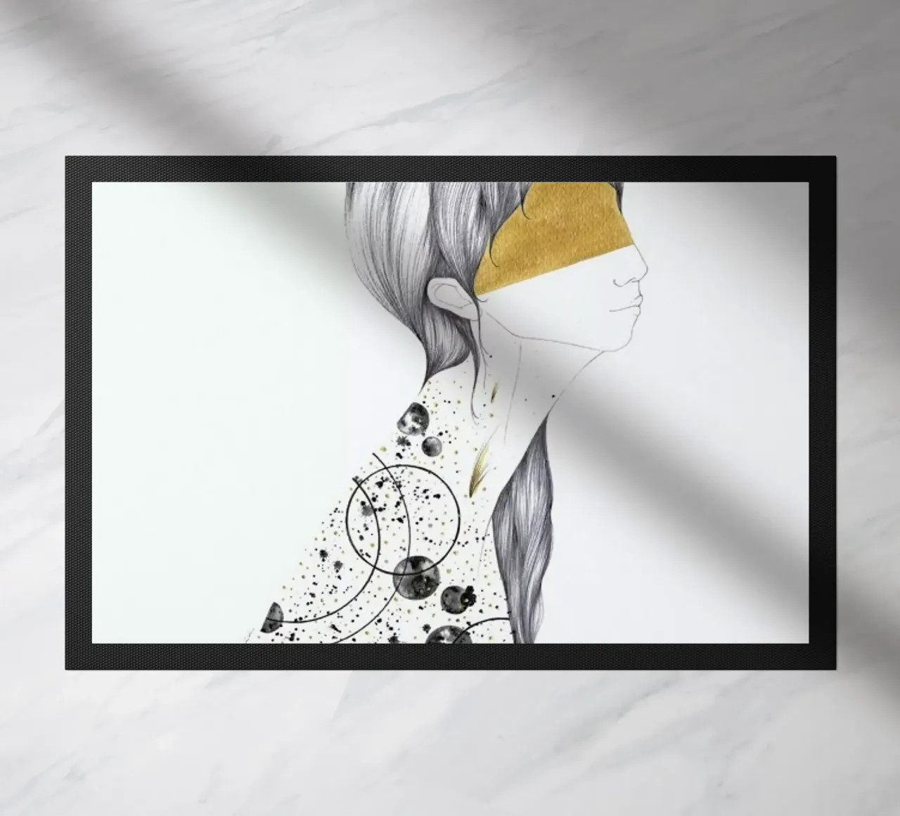 Marina doormat by Marina Guiu