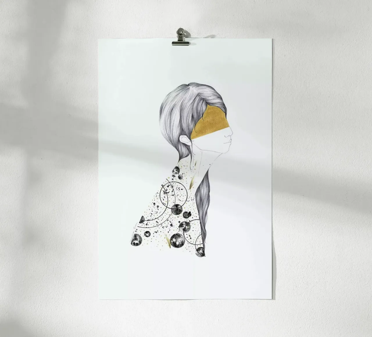 Marina poster con telaio in plastica da Marina Guiu
