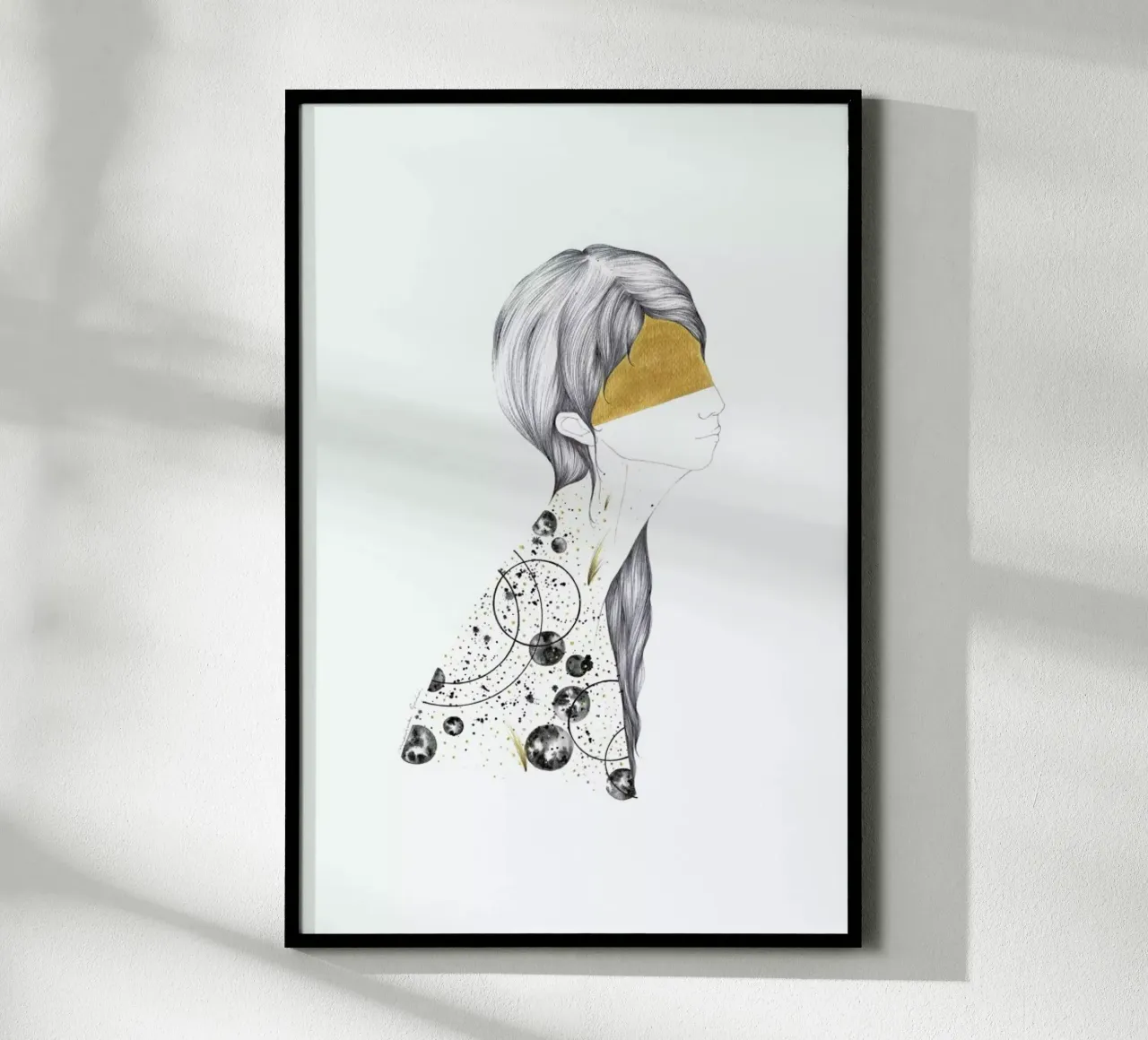 Marina poster con telaio in plastica da Marina Guiu