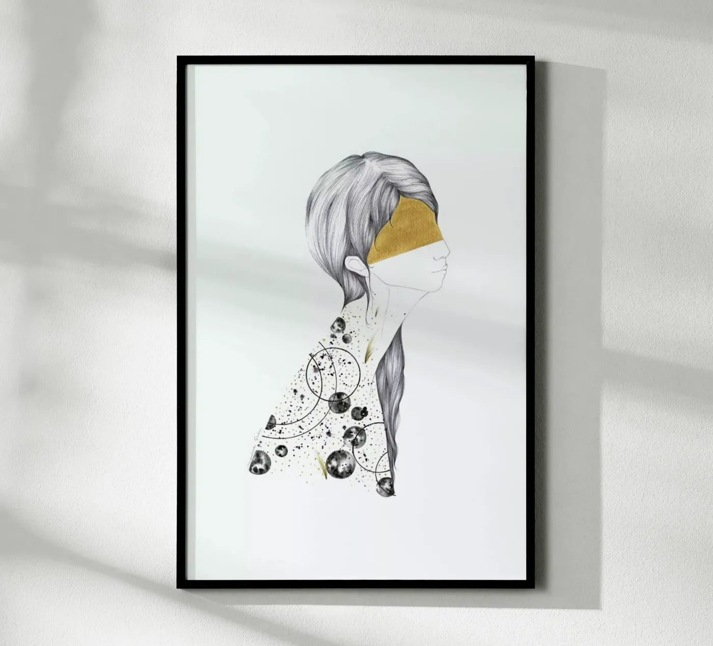 Marina poster van Marina Guiu