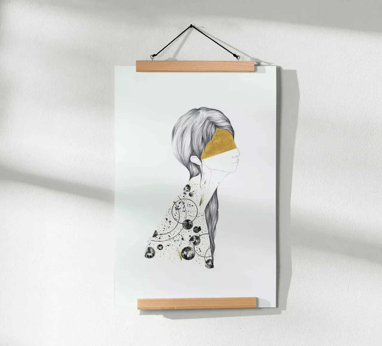 Marina poster con telaio in plastica da Marina Guiu