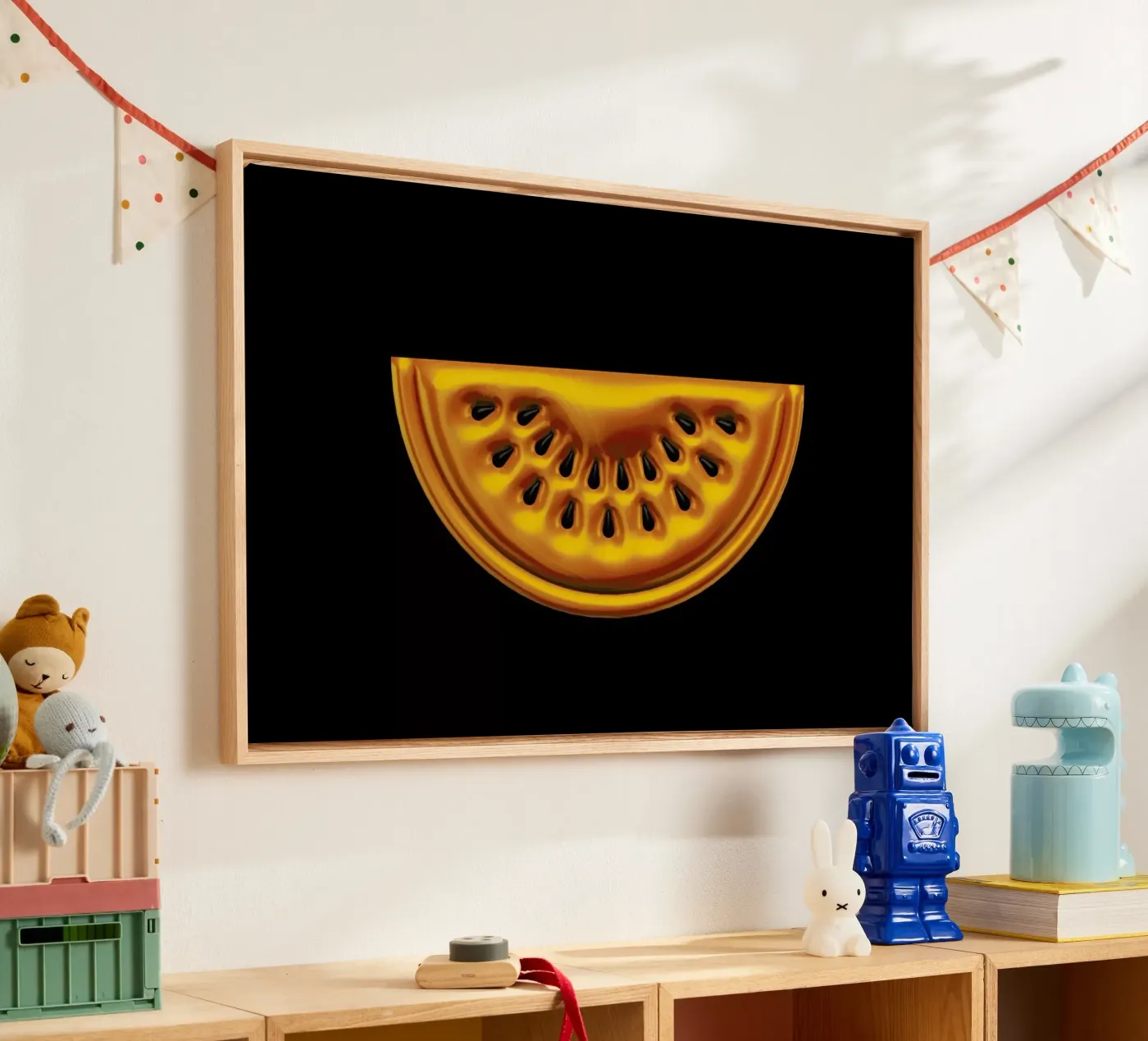 Watermelon canvas by Octavian