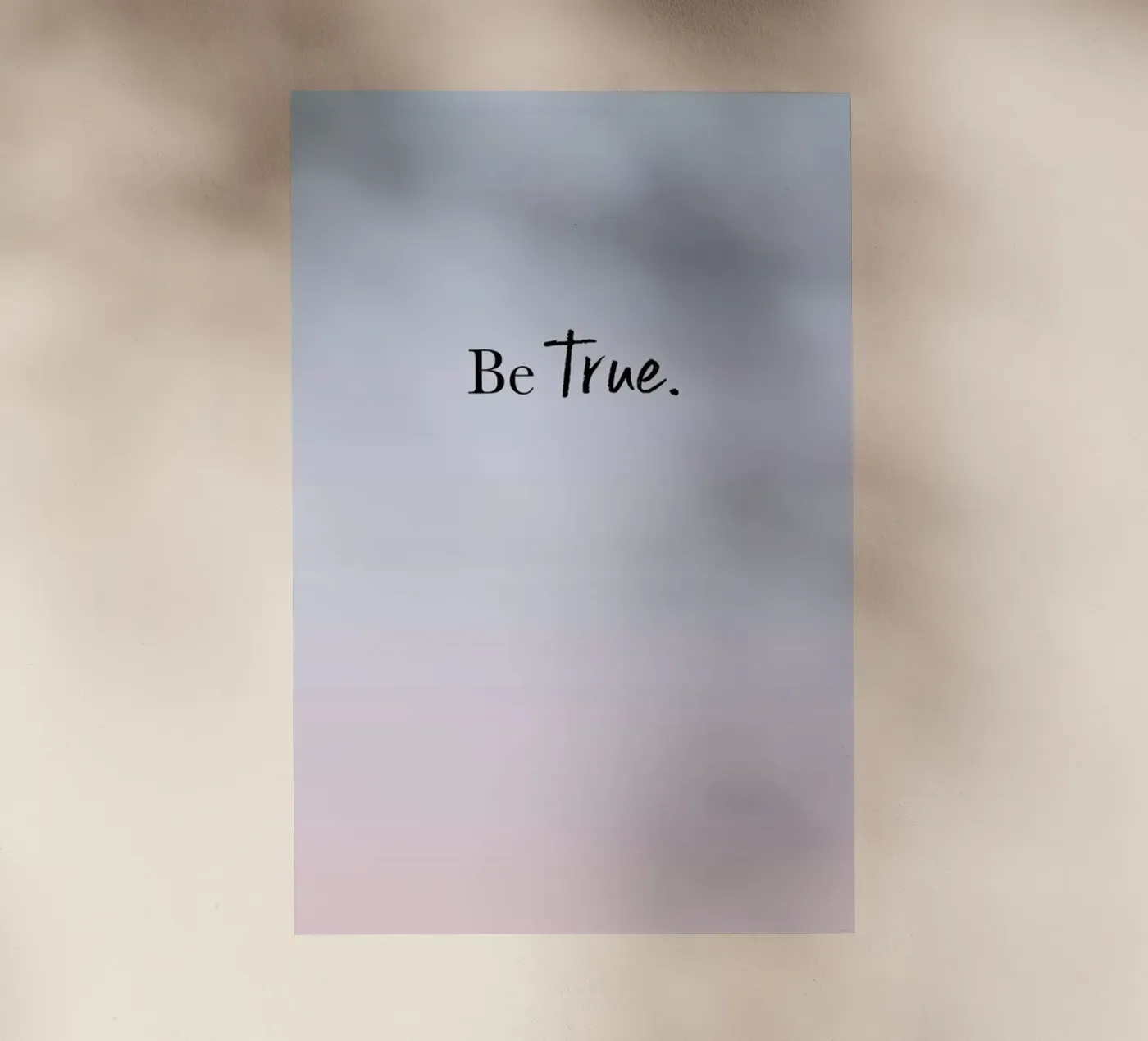 Be True pellicola backlit da Studio One