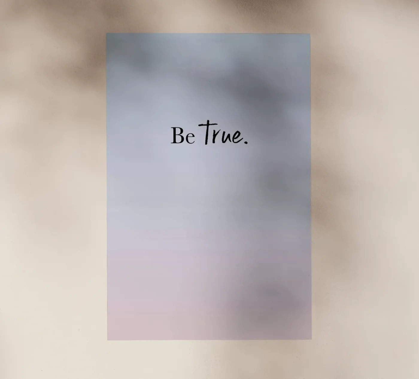 Be True pellicola backlit da Studio One