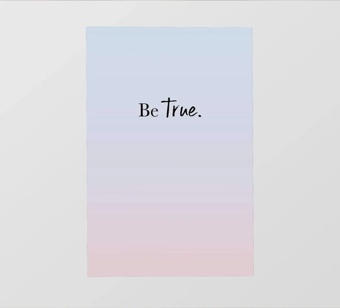 Be True pellicola backlit da Studio One