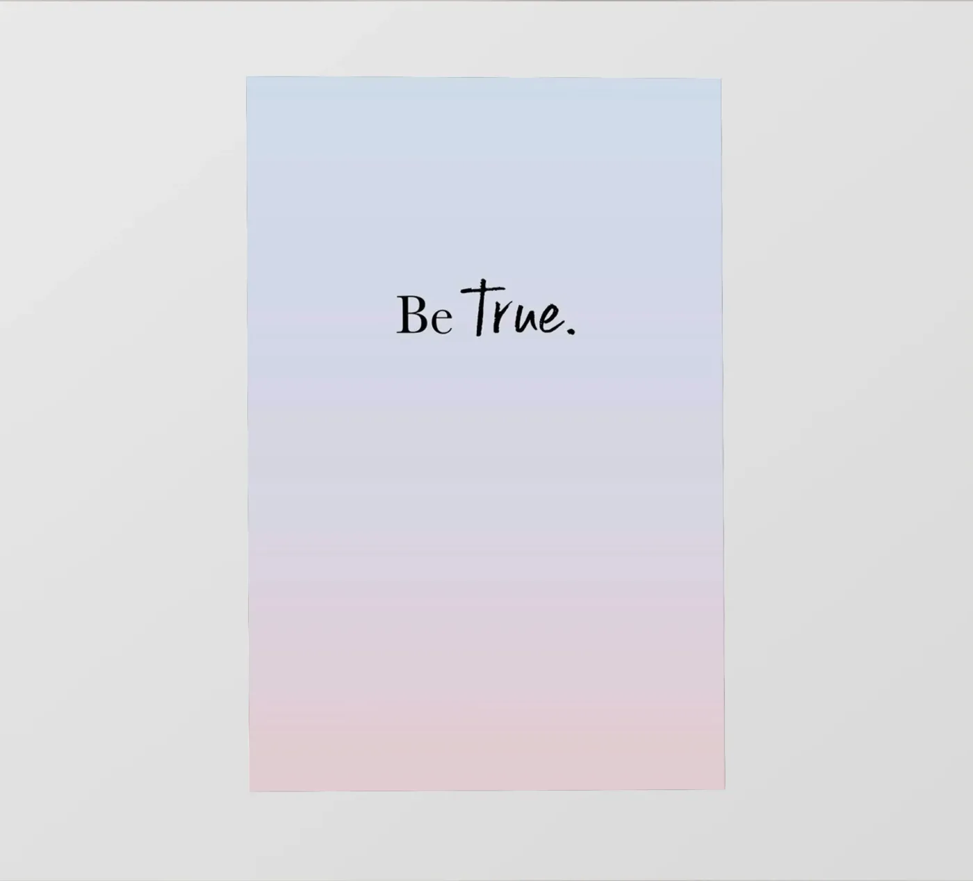 Be True pellicola backlit da Studio One