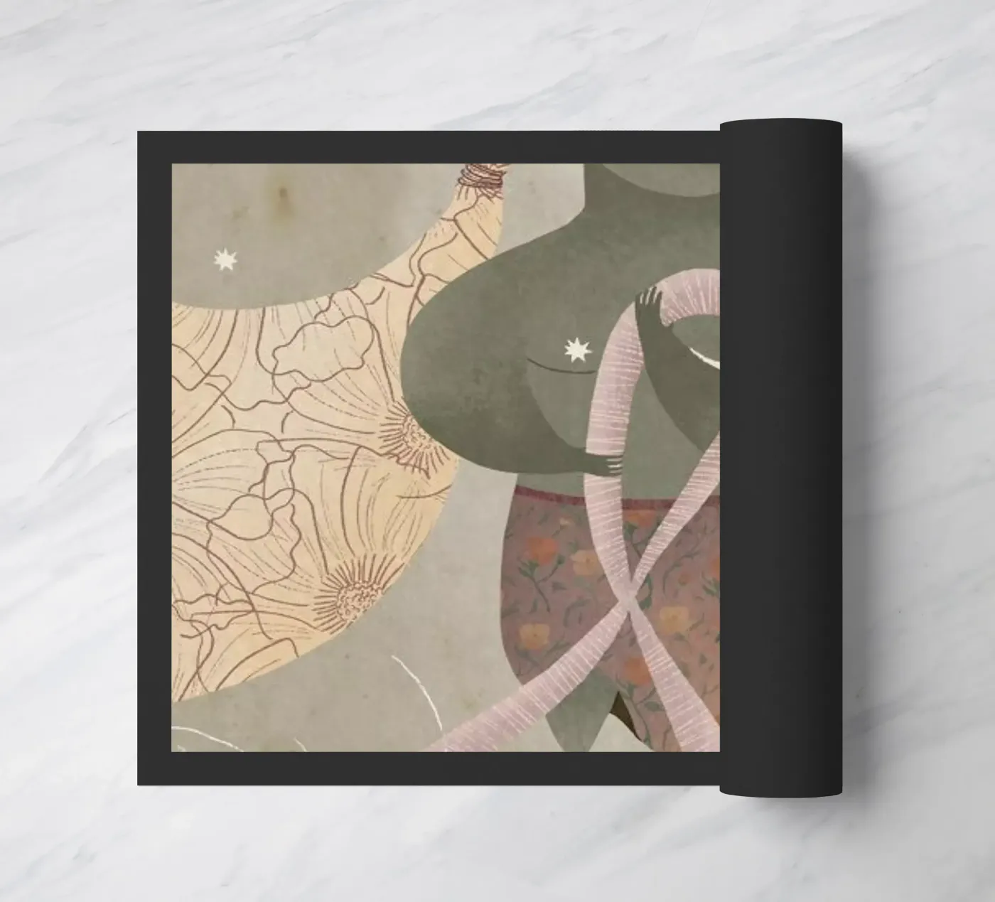 Survivor deurmat van Amalia Restrepo