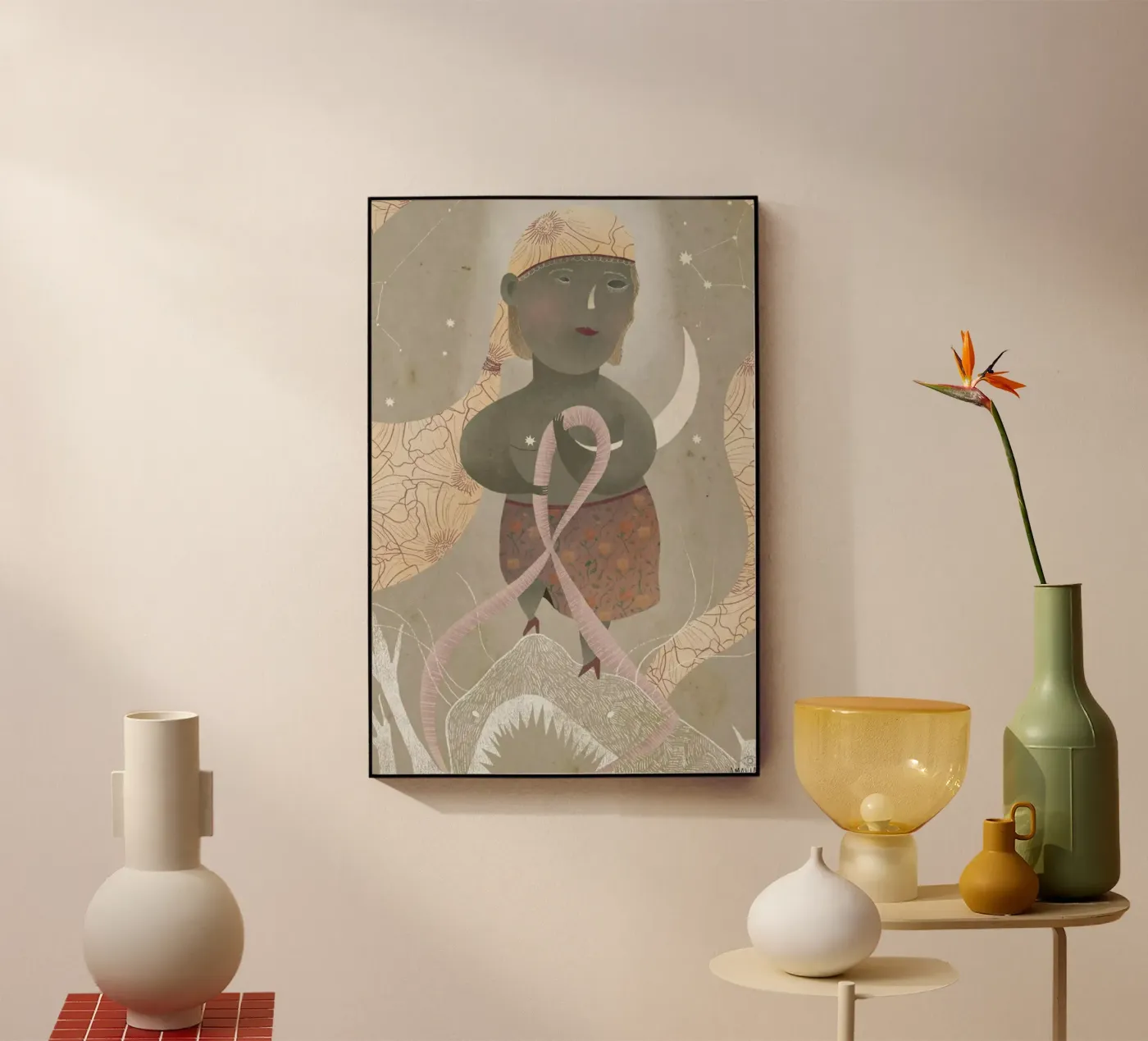 Survivor Acryl-Glas von Amalia Restrepo