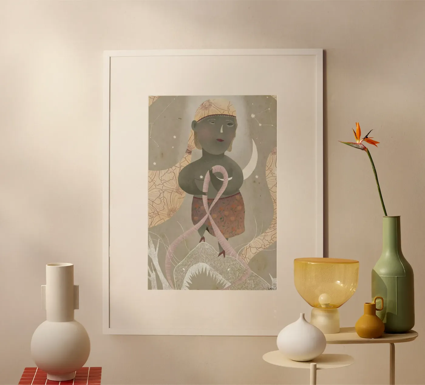 Survivor poster van Amalia Restrepo