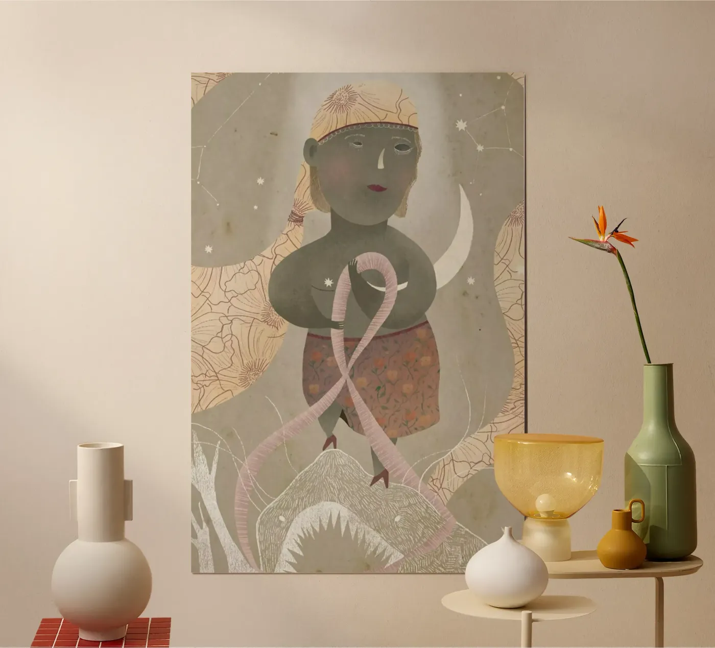 Survivor poster van Amalia Restrepo