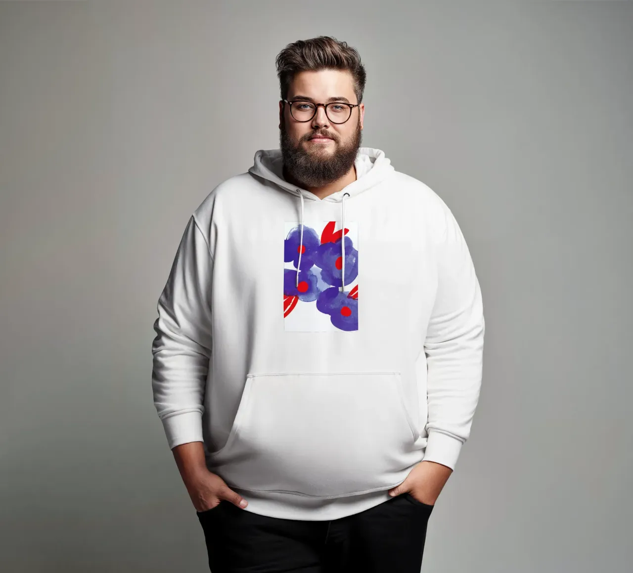 Flowers 006 hoodie by Niina Pechkovskaya