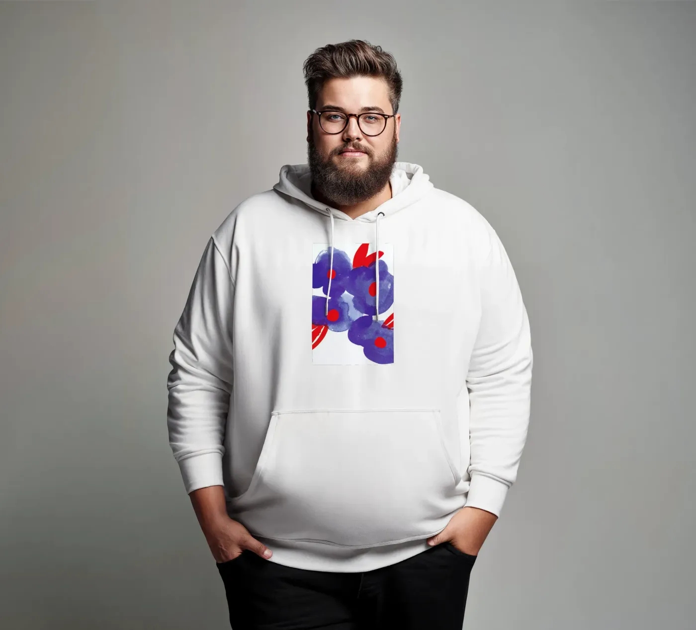 Flowers 006 hoodie by Niina Pechkovskaya