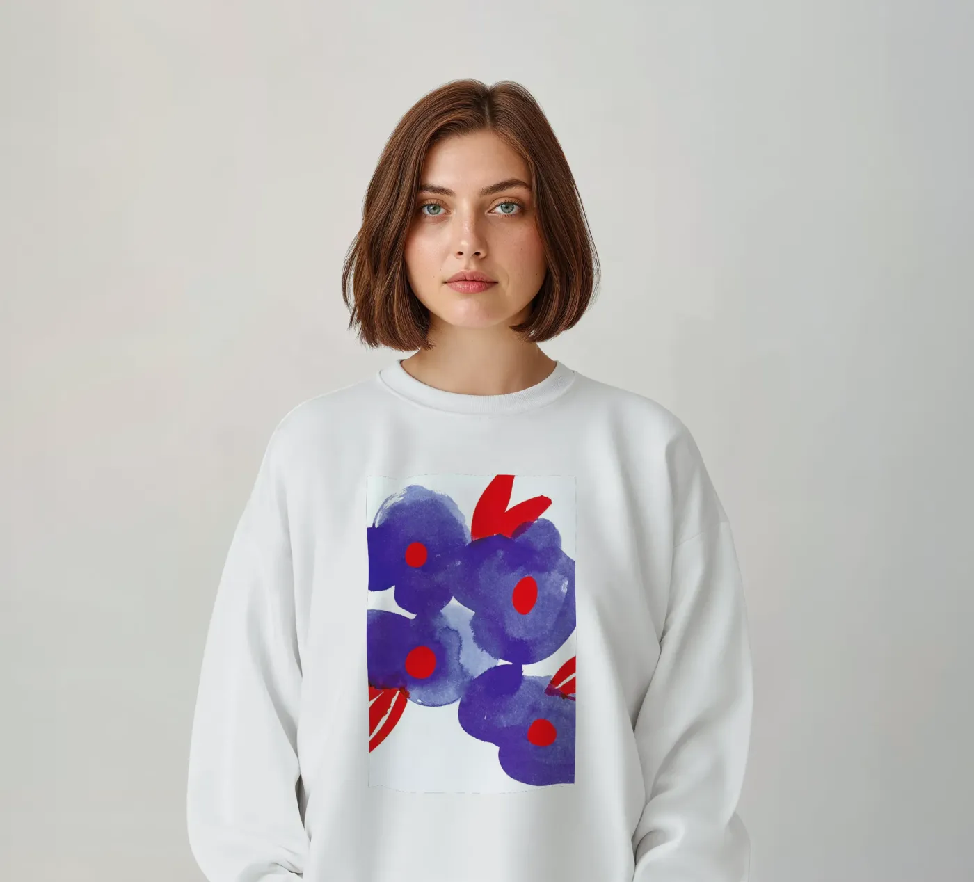 Flowers 006 Sweatshirt von Niina Pechkovskaya