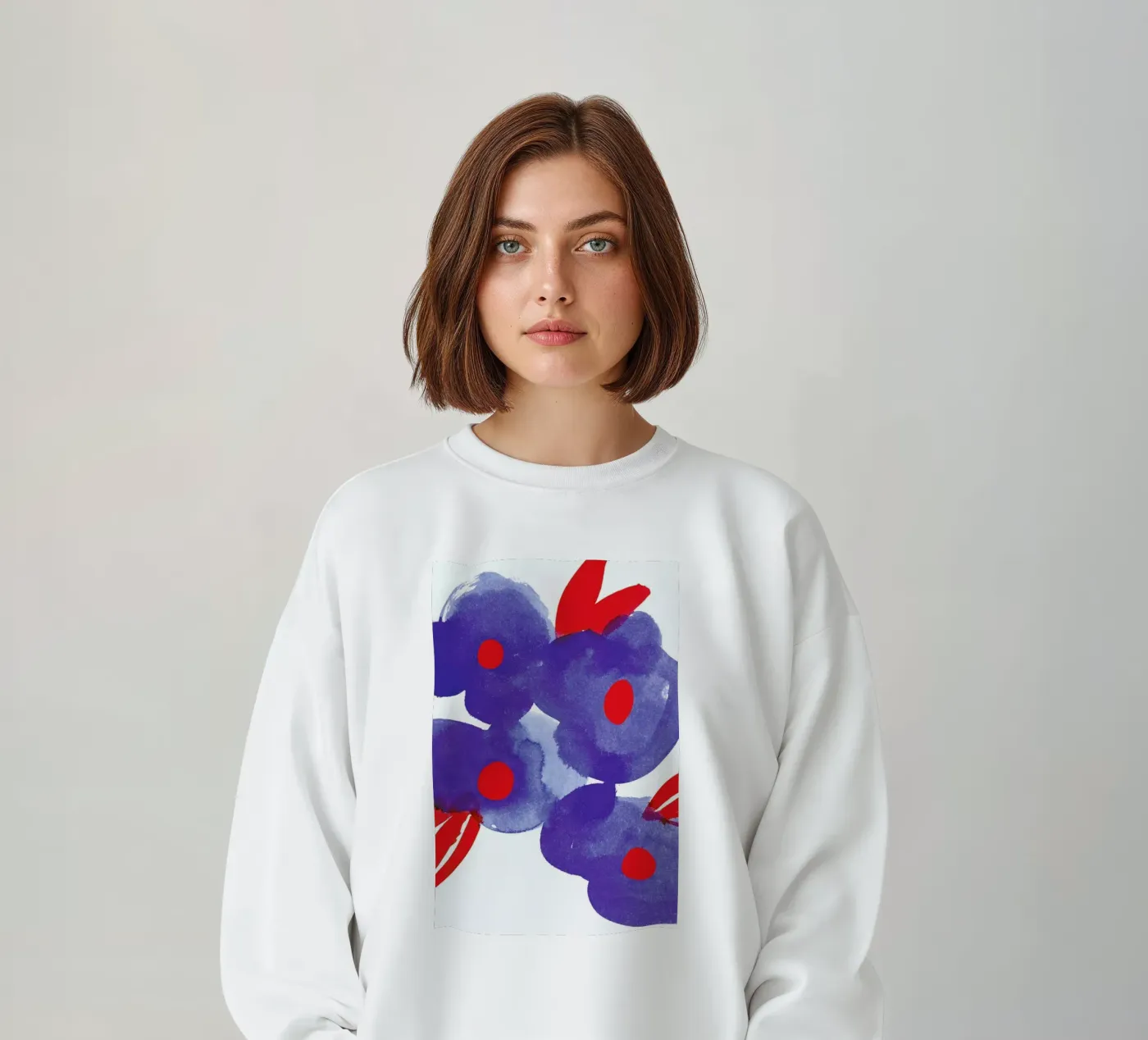 Flowers 006 Sweatshirt von Niina Pechkovskaya