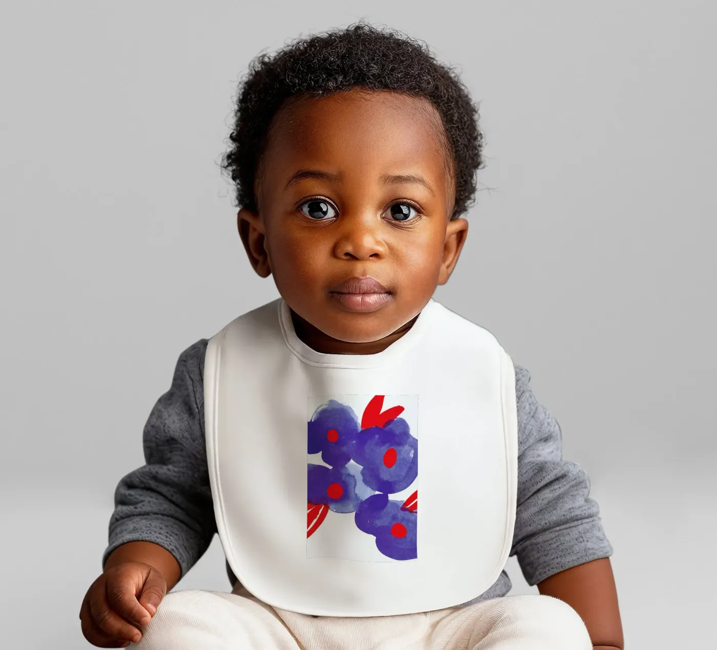 Flowers 006 Babylätzchen von Niina Pechkovskaya