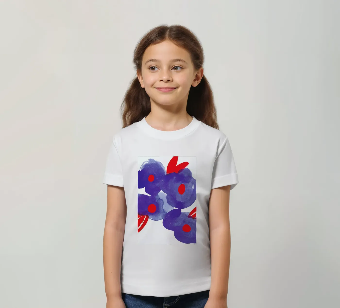 Flowers 006 kinder t-shirt van Niina Pechkovskaya