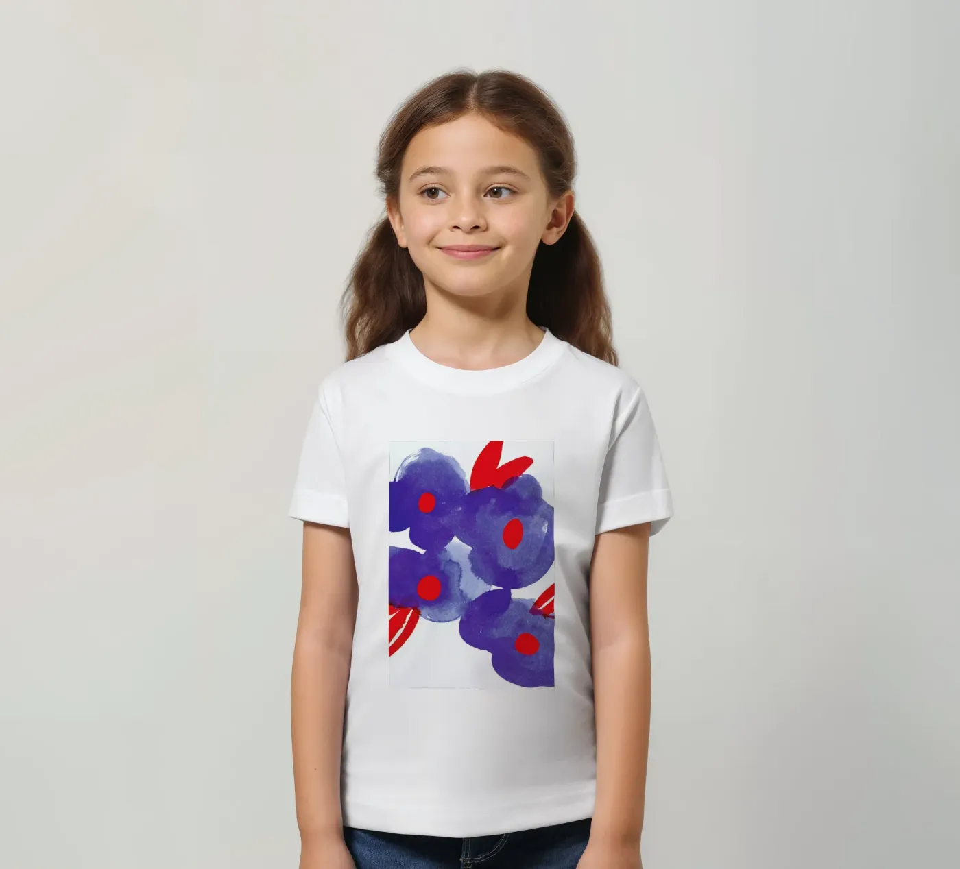 Flowers 006 kinder t-shirt van Niina Pechkovskaya