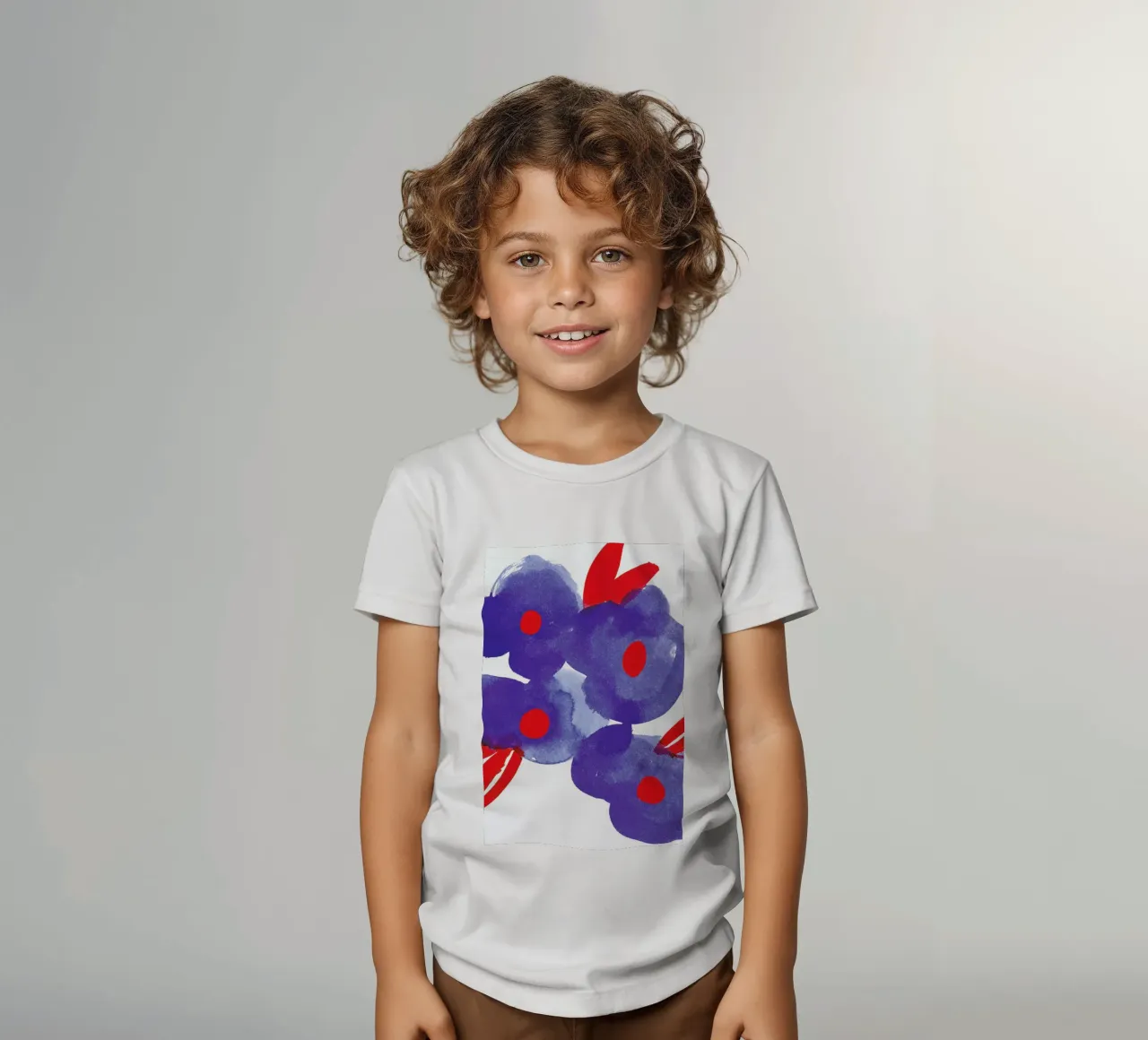 Flowers 006 t-shirt bambini da Niina Pechkovskaya