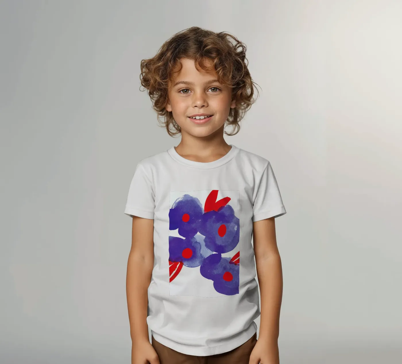 Flowers 006 kinder t-shirt van Niina Pechkovskaya