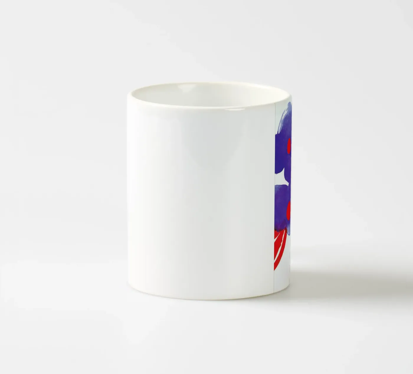 Flowers 006 ceramic mug by Niina Pechkovskaya