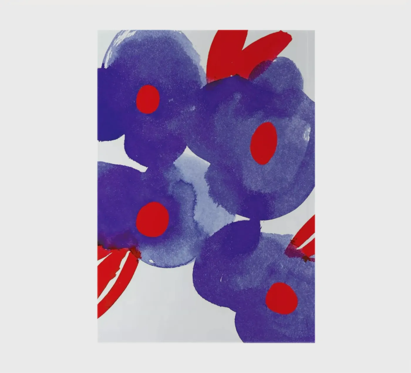 Flowers 006 Notizbuch von Niina Pechkovskaya