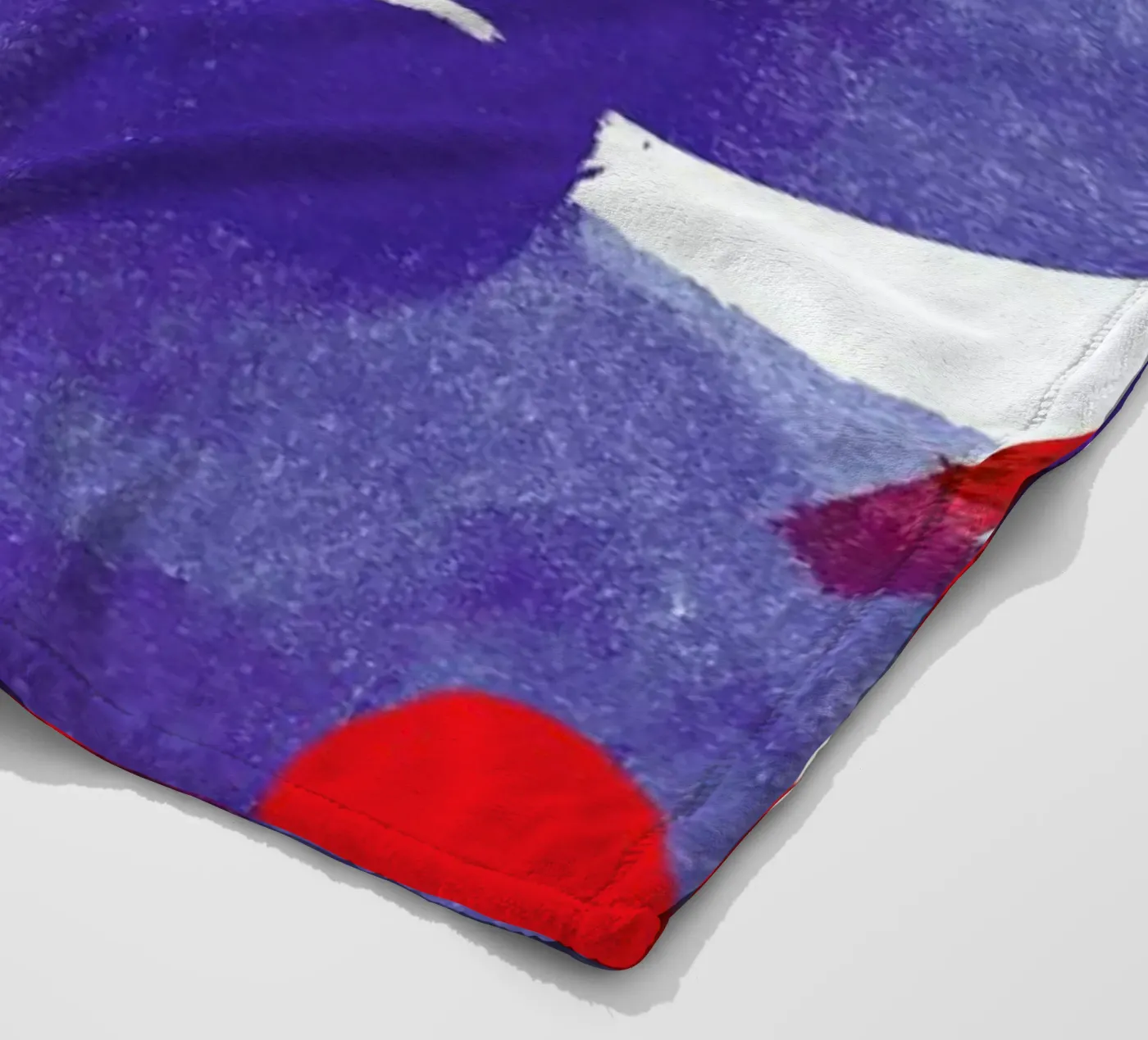 Flowers 006 fleece blanket by Niina Pechkovskaya