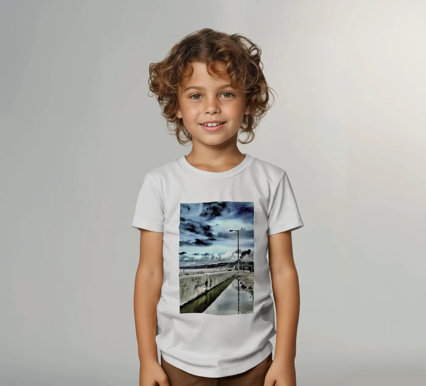 The Pacific t-shirt bambini da Maria Sattrup