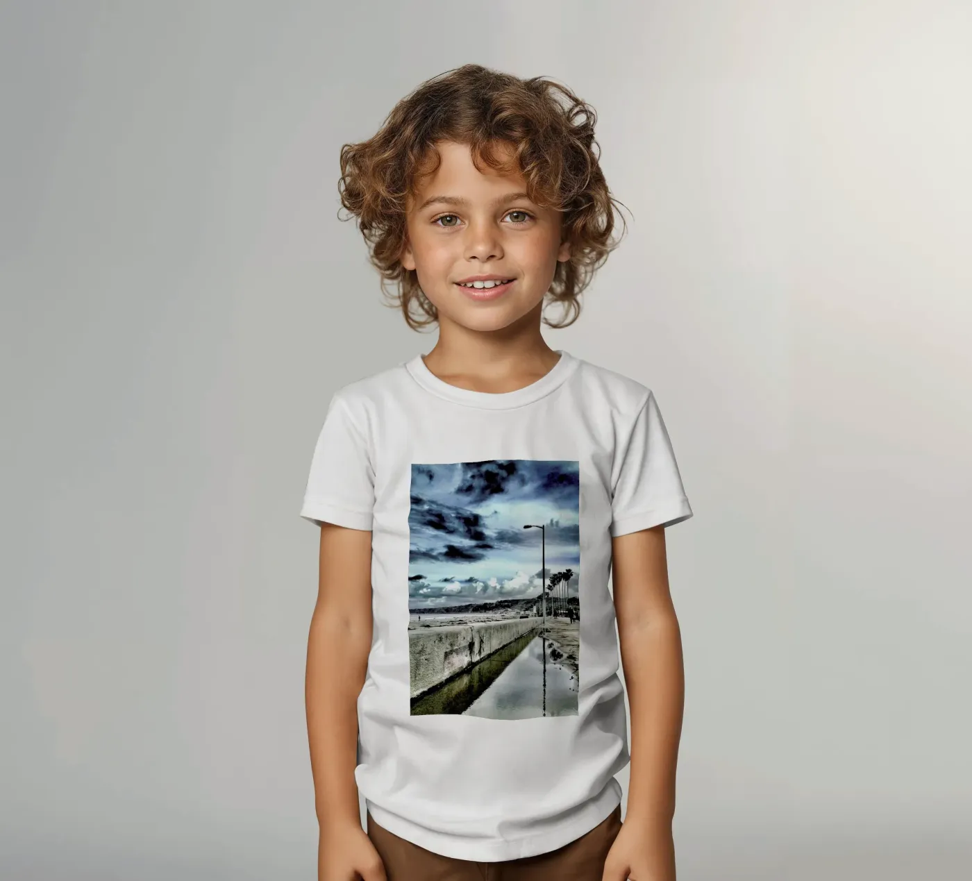 The Pacific t-shirt bambini da Maria Sattrup