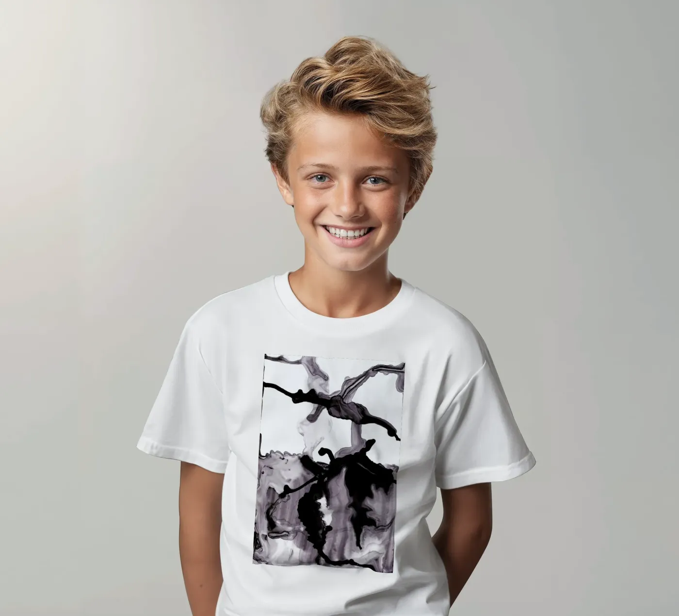 Float 02 kids t-shirt by Froilein Juno