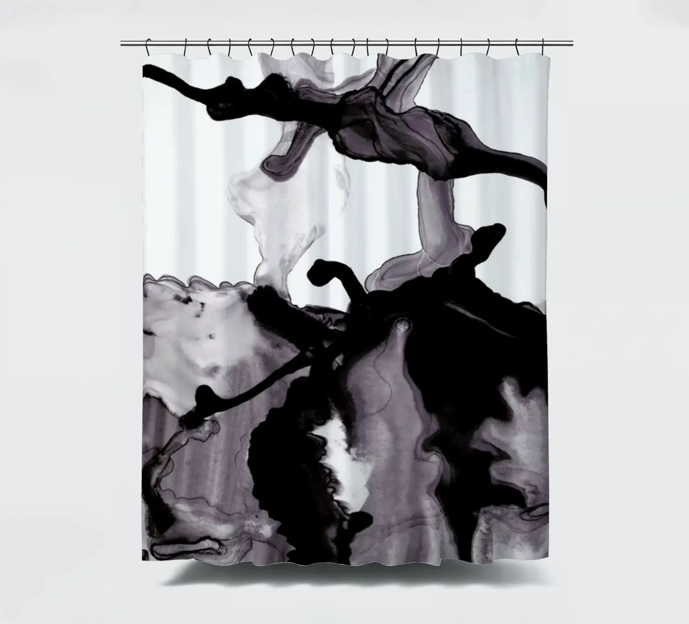 Float 02 shower curtain by Froilein Juno