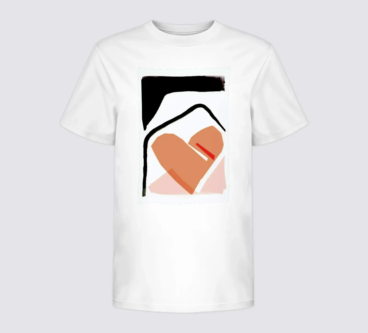 Abstract Love 02 kids t-shirt by Farina Kuklinski