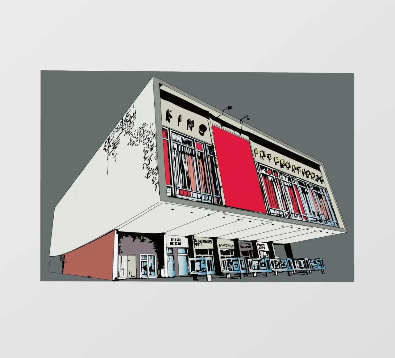 Kino International backlit film by Marcell Naubert