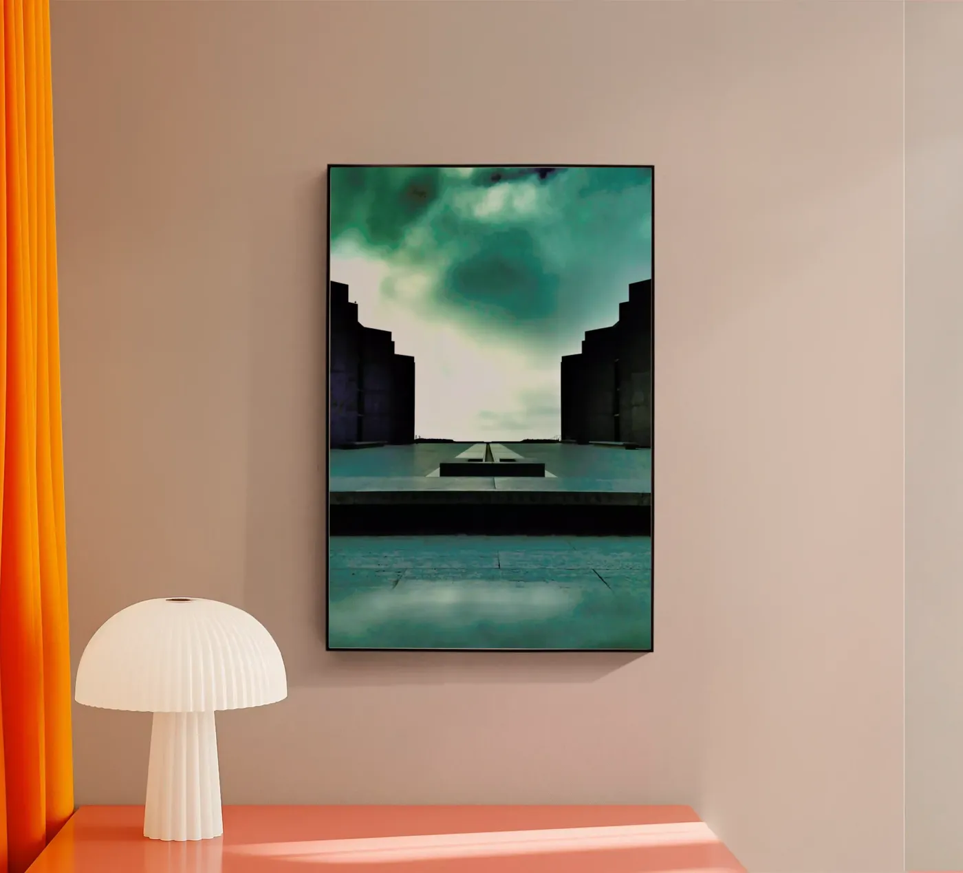 The Salk acrylic glass by Maria Sattrup