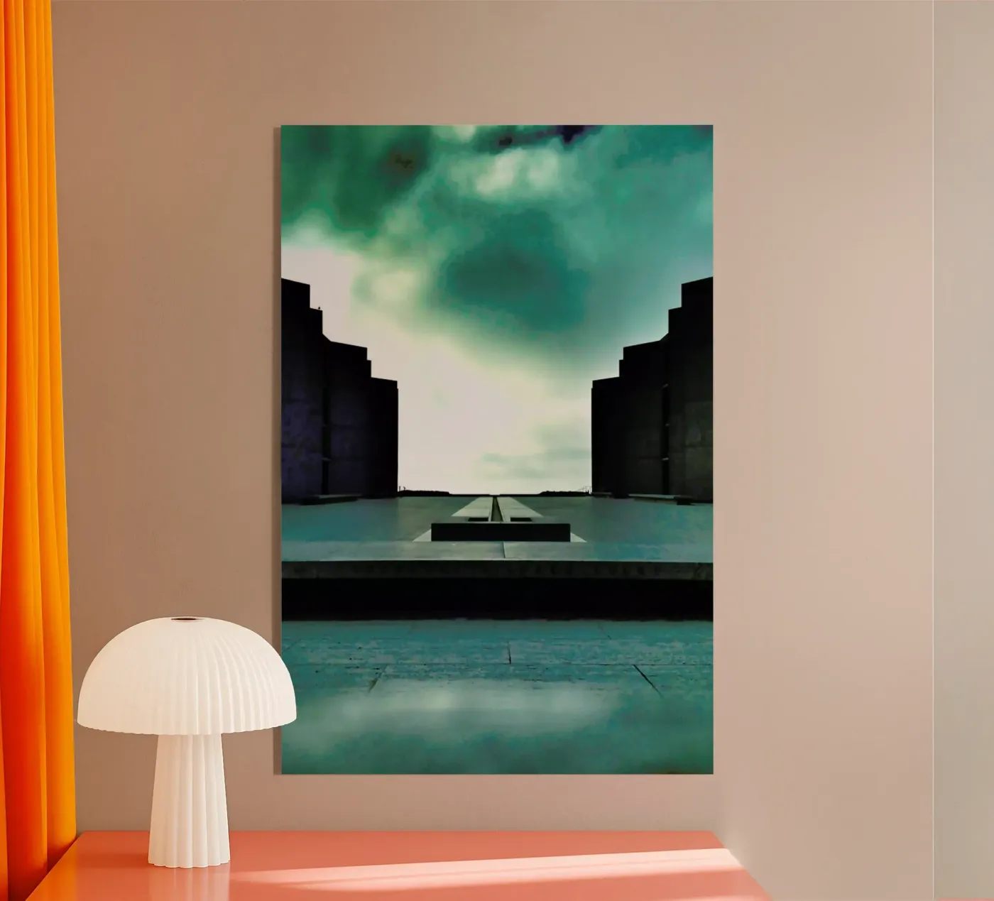 The Salk acrylic glass by Maria Sattrup