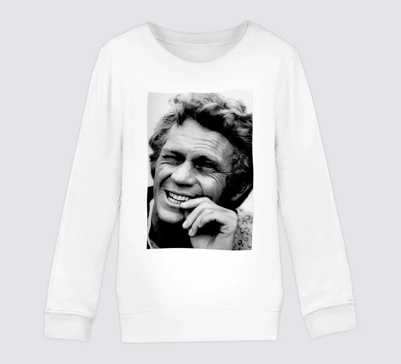 Steve McQueen felpa bambino da Gallery Print and Art Limited