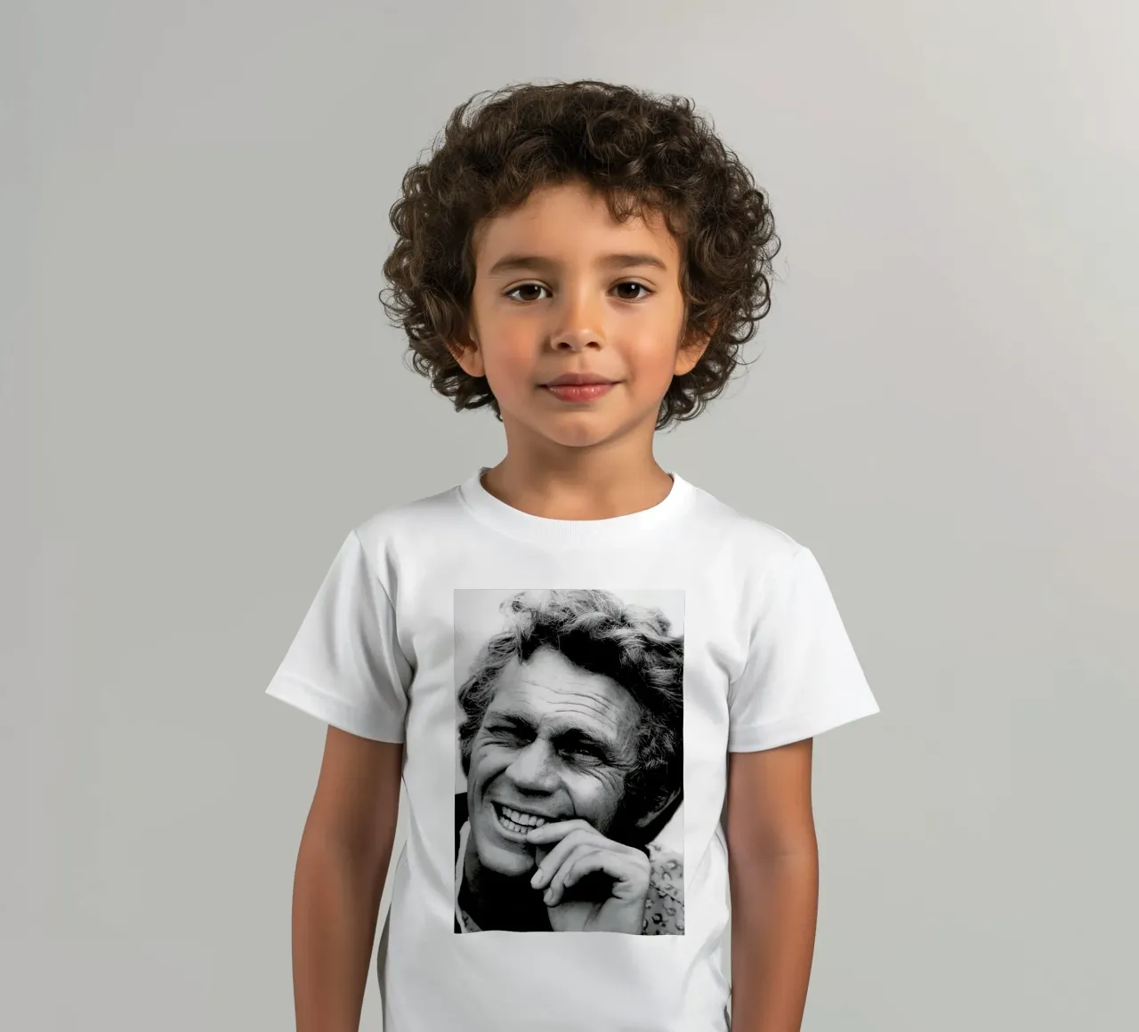 Steve McQueen t-shirt bambini da Gallery Print and Art Limited