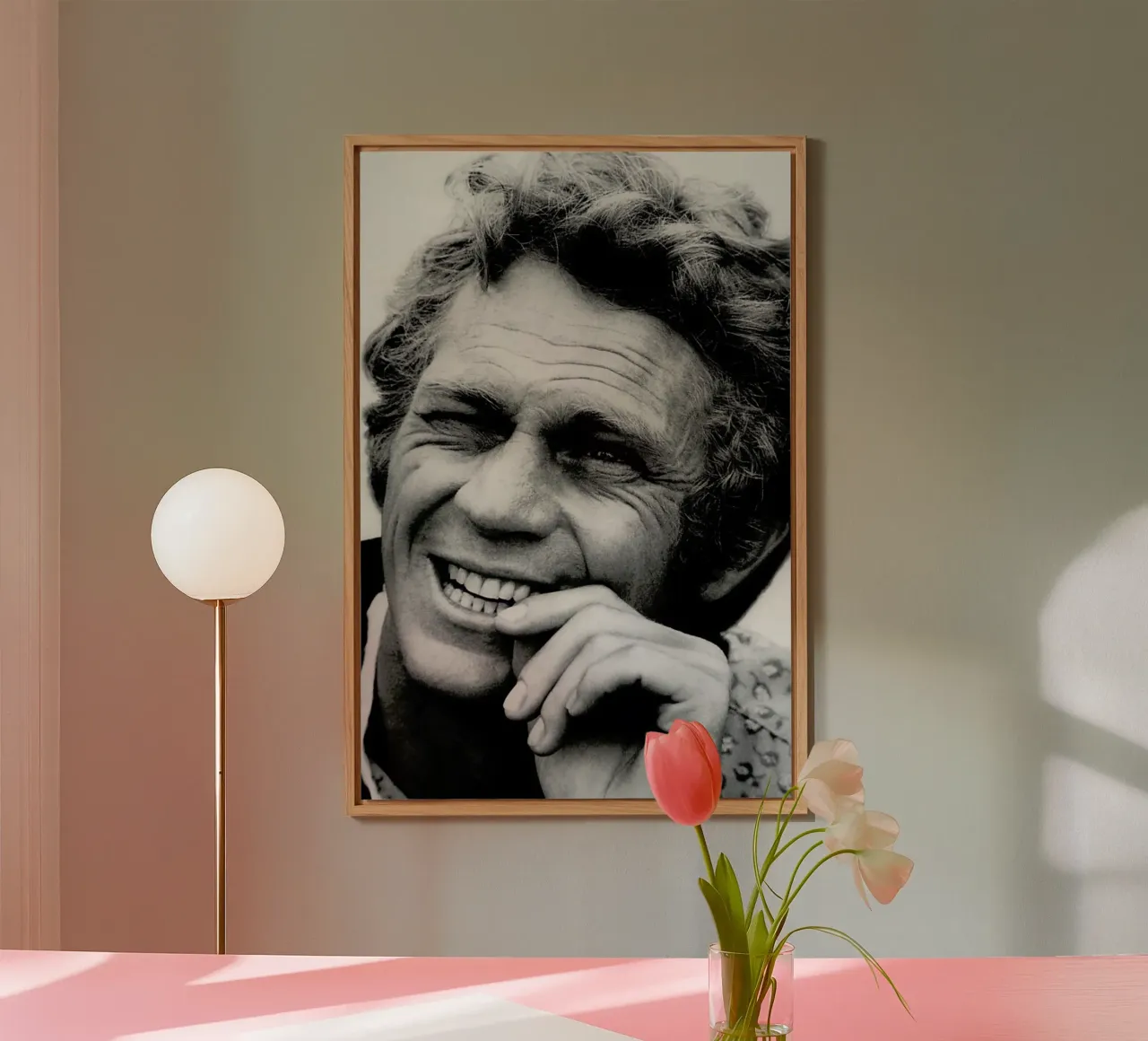 Steve McQueen alluminio dibond da Gallery Print and Art Limited