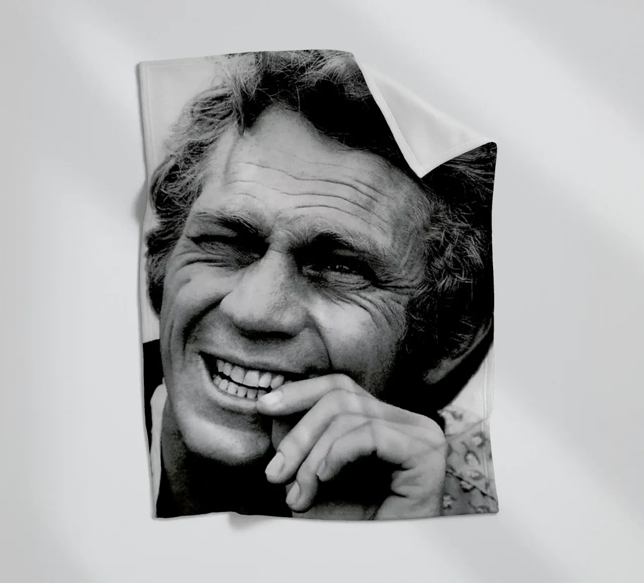 Steve McQueen coperta in pile da Gallery Print and Art Limited