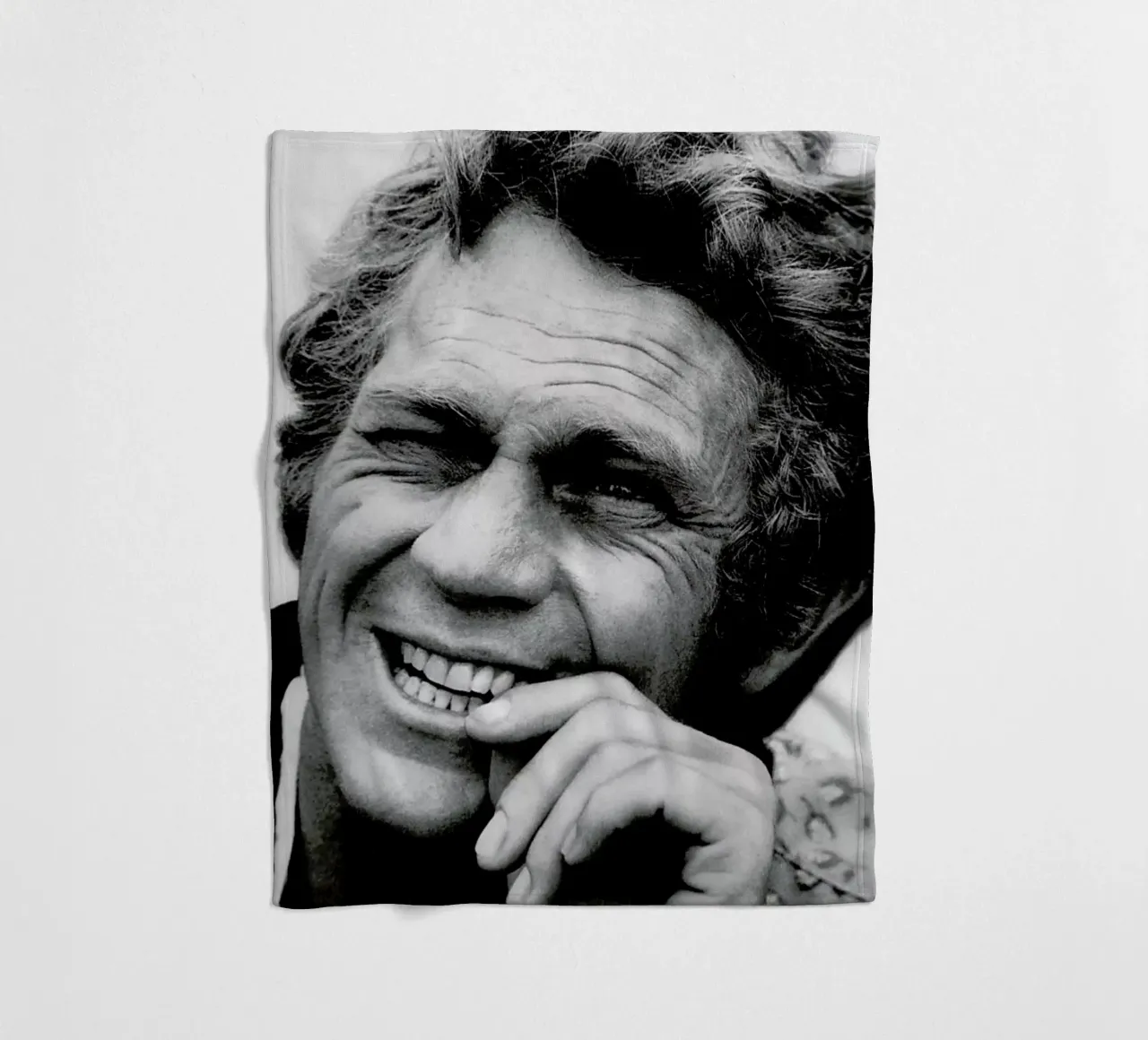 Steve McQueen coperta in pile da Gallery Print and Art Limited
