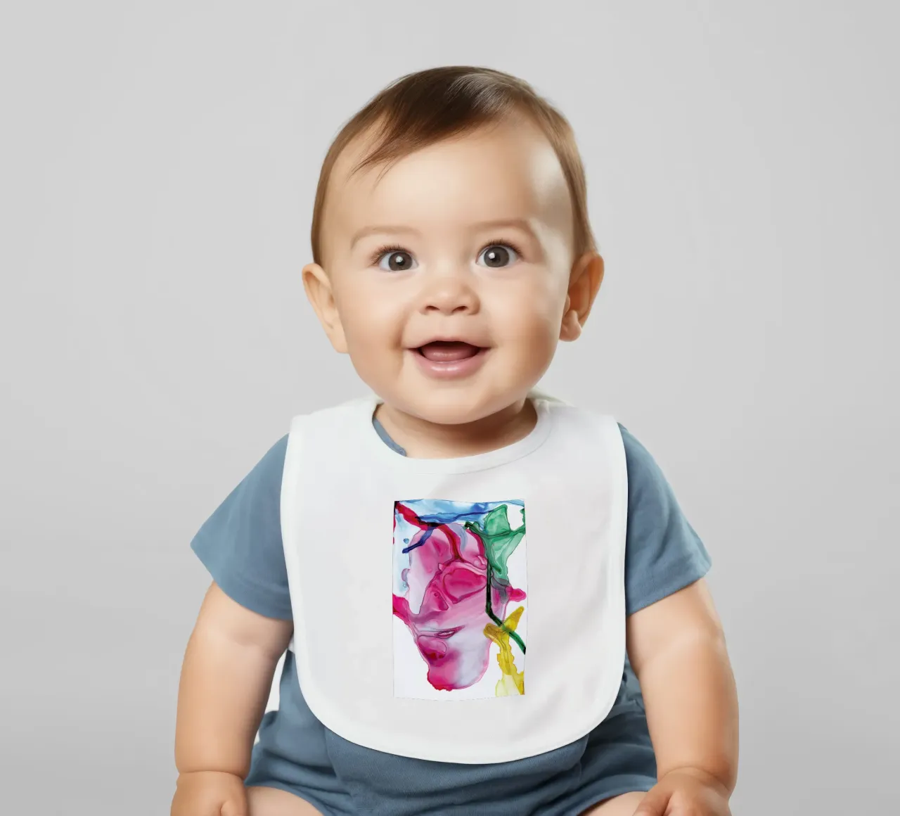 Spring 02 baby bib by Froilein Juno