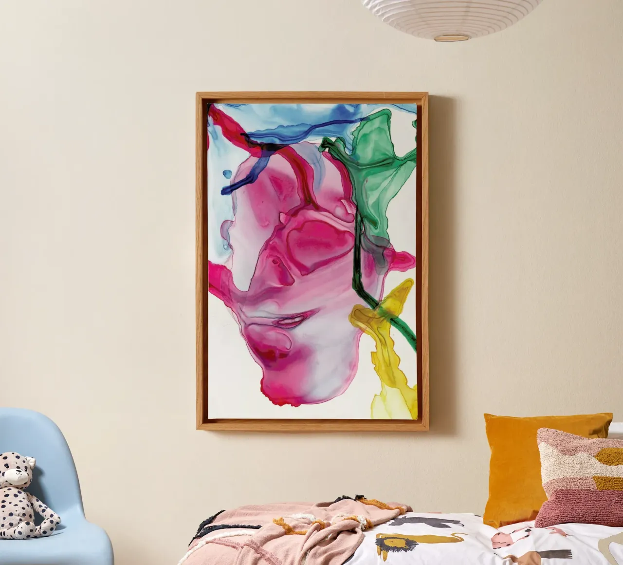 Spring 02 tela con Cornice a cassetta da Froilein Juno