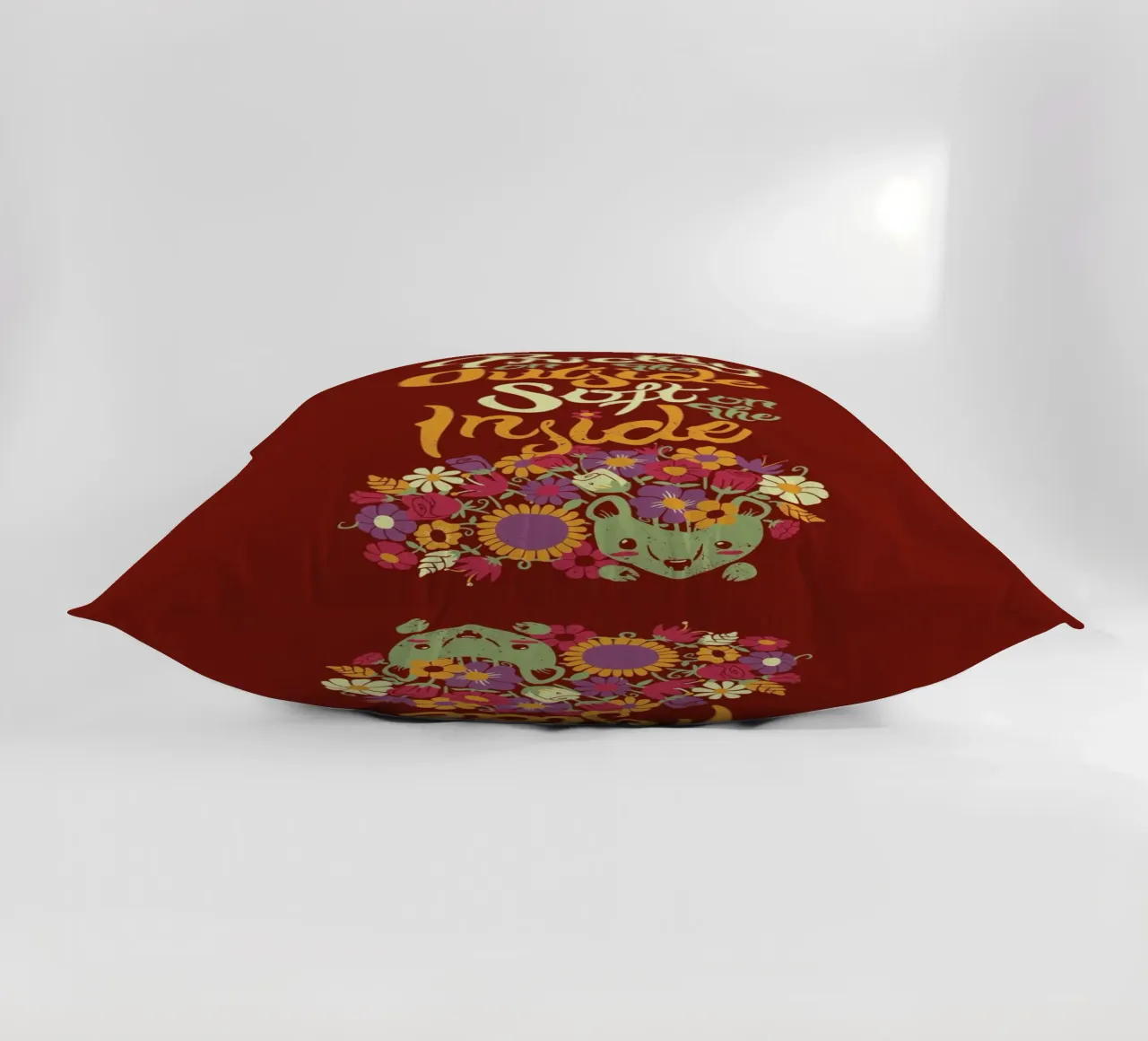 Prickly on the Outside Soft on the i..g flower cuscino da Tobe Fonseca